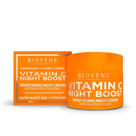Biovene Vitamin C Night Boost Brightening Night Cream Intense Moisturizing 50ml