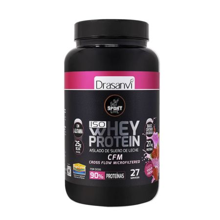 Drasanvi Whey Protein Saveur Yaourt Fraise 800g