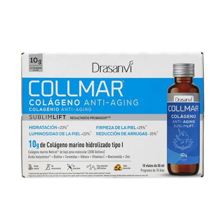 Collagène Anti-Âge Drasanvi Collmar Saveur Pêche 10x50ml