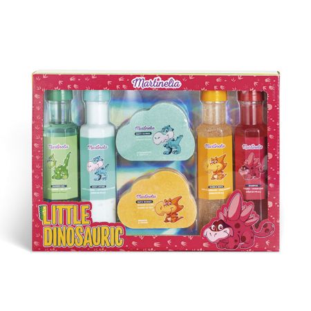 Martinelia Little Dinosauric Complete Bath Lote 6 Piezas