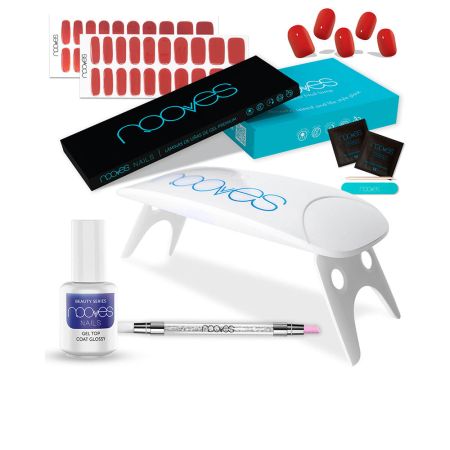 Nooves Láminas De Uñas De Gel Premium Estuche 8 U