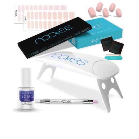 Nooves Láminas De Uñas De Gel Premium Estuche 8 U