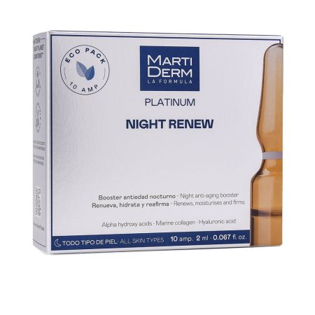 Martiderm Platinum Night Renew 10x2ml Ampoules