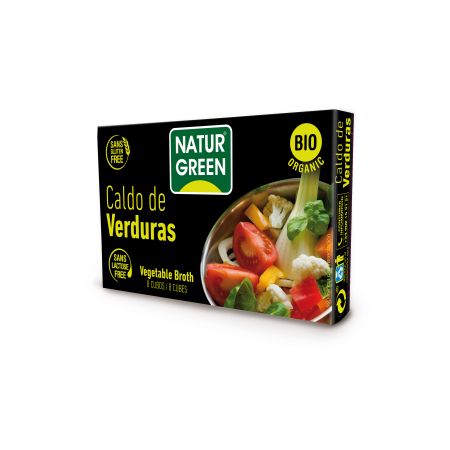 Naturgreen Cubito Caldo Verdura Cajita 8 X 10,5g
