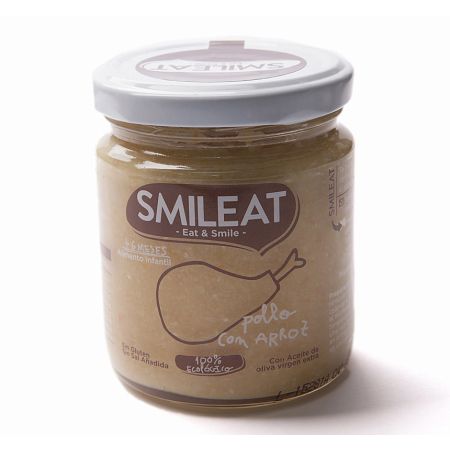 Smileat Potito Bio Pollo Con Arroz 230g