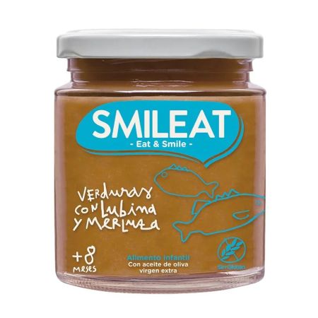 Smileat Potito Bio Verduras Lubina Merluza 230g