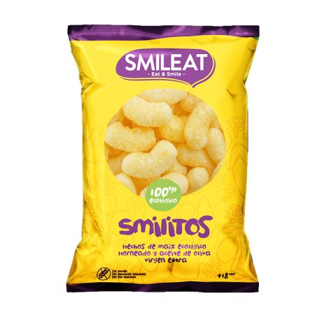 Smileat Smilitos Snacks De Maiz Ecologicos 38g