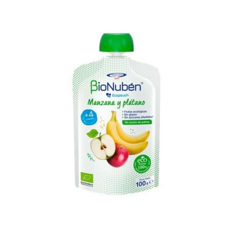 Bionubén Ecopouch Pomme Et Banane 100g