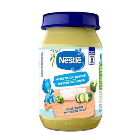 Nestlé Petit Pot de Légumes avec Poisson +8M 190g