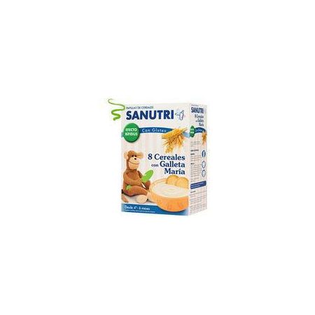 Sanutri 8 Céréales Avec Biscuits Effet Bifidus 600g