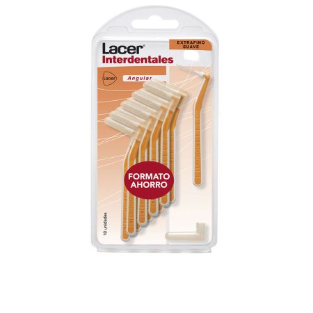 Lacer™ Brossettes Interdentaires Angulaires Ultra Fines Souples 10 U