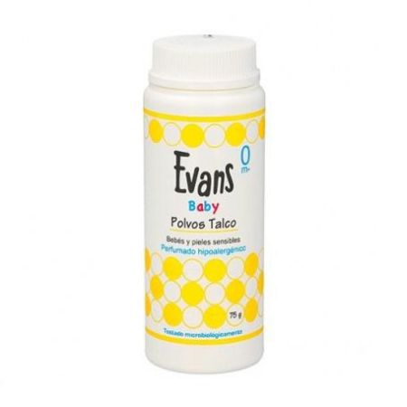 Evans Baby Polvos De Talco 75g