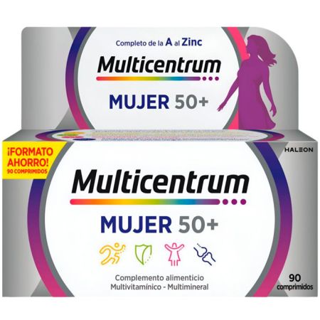 Multicentrum Femme 50+ 90 Comprimés