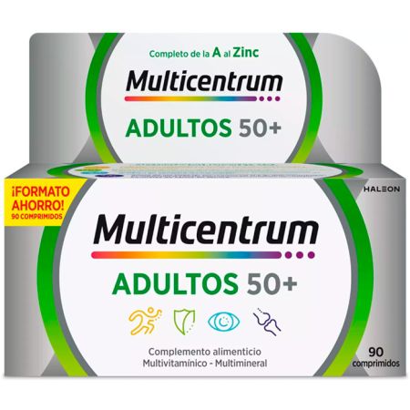 Multicentrum Adultes 50+90 Comprimés 