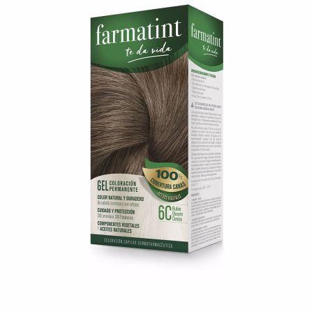 Farmatint 6c Rubio Oscuro Ceniza 155ml