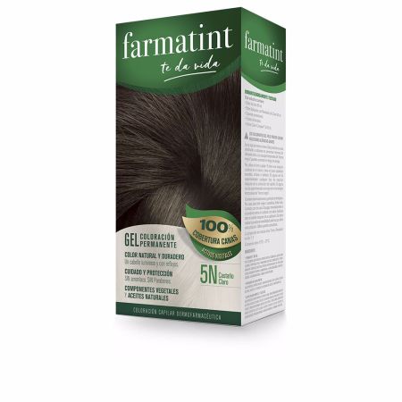Farmatint Gel Coloration Permanent 5N Châtain Clair 150ml