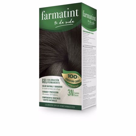 Farmatint Gel Coloration Permanent 3N Brun Foncé  150ml