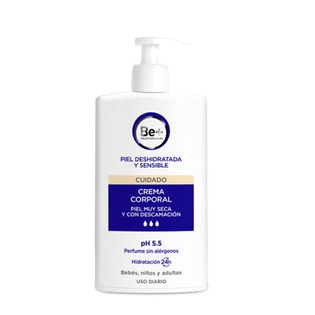 Be+ Crème Corporelle pour Peaux Déshydratées et Sensibles 400ml