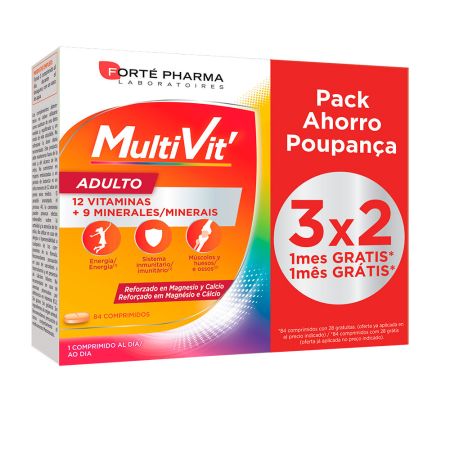 Forté Pharma Energy Multivit Adultes 84 Comp