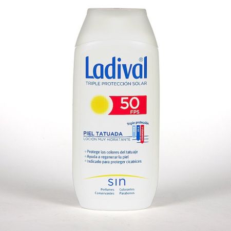 Ladival Peau Tatouée Lotion Spf50 200ml