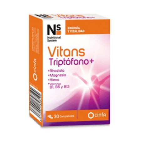 Ns Vitans Tryptophane+ 30 Comprimés
