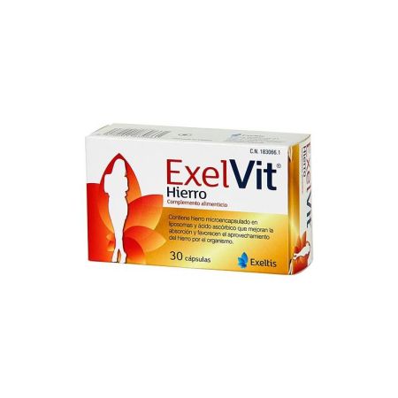Exelvit Hierro 30 Cápsulas
