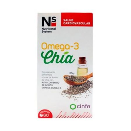 Ns Omega 3 Chia 60 Gélules