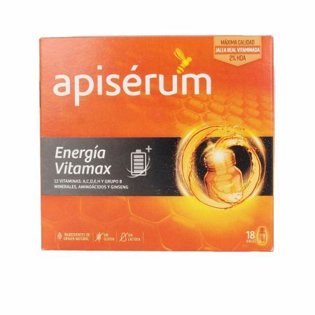 Apisérum Apiserum Energia Vitamax 18 Flacons