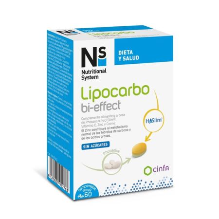 Ns Lipocarbo Bi-Effet 60 Comprimés