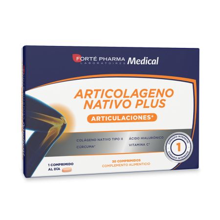 Bioibérica Forte Pharma Articolágeno Nativo Plus 30 Comprimidos