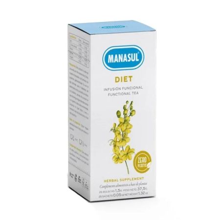 Manasul Diet Bio 25 Sachets 37,5g
