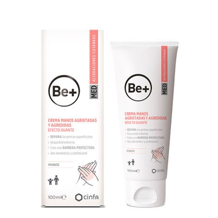 Be+ Med Crème pour les Mains Gercées 100ml  