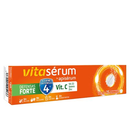  Vitaserum By Apiserum Defensas Forte Vit C 15 Comprimés