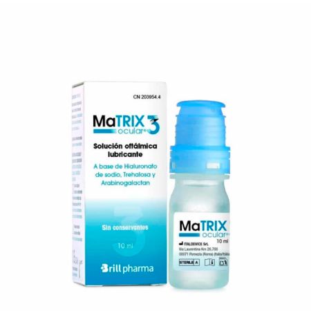 Matrix Ocular 3 Gouttes Ophtalmiques 10ml 