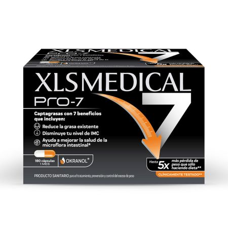 Xls Medical Pro-7 Nudge 180 Capsules 