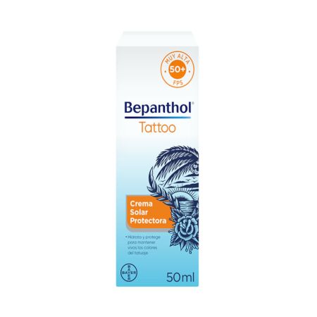 Crème Solaire Bepanthol Tattoo SPF50 50ml