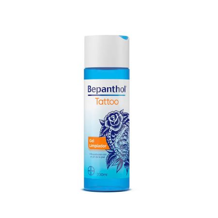 Gel Nettoyant Pour Tatouage Bepanthol 200ml