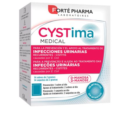 Forté Pharma Cystima Médical Infections Urinaires 14 Sachets