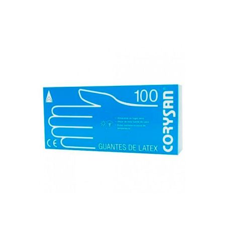 Corysan Gants En Latex De Taille Moyenne 100pcs