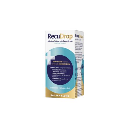 Bausch Recudrop Solution Ophtalmique Œil Sec 10ml