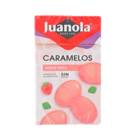 Juanola Bonbons Saveur Fraise 50g
