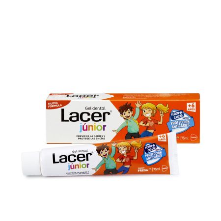 Lacer Junior Gel 75ml Fraise
