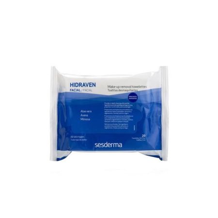 Sesderma Hidraven Lingettes Démaquillantes 20 U