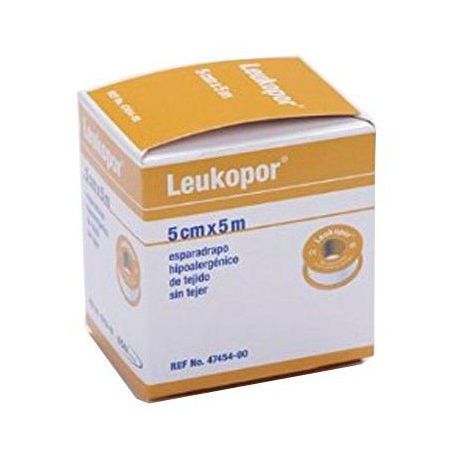 Bsn Medical Pansement Adhésif Leukopor 5cmx5m