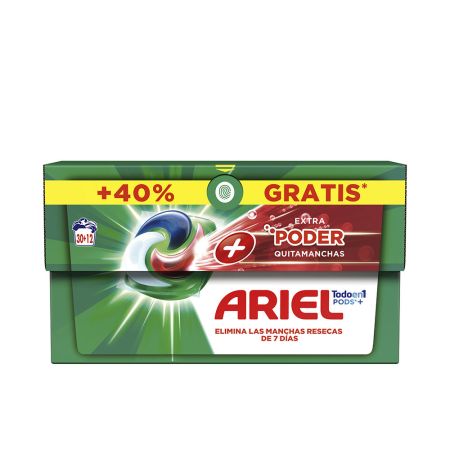 Ariel Pods Extra Poder Quitamanchas 3en1 Detergente 42 Caps
