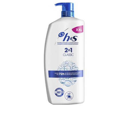 Head and Shoulders H y S Clásico Champú Anticaspa y Acondicionador 2en1 Dosificador 1000ml