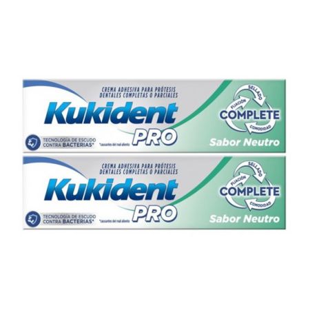 Kukident Pro Complet Saveur Neutre Duo 2x47g