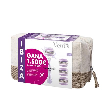 Gillette Venus Breeze Neceser Ibiza Máquina 4 Recambios