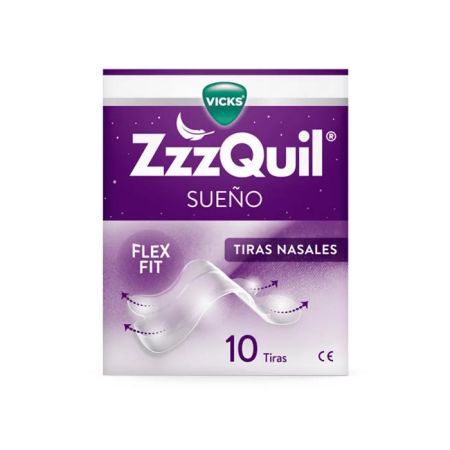 Bandelettes nasales ZzzQuil Sleep 10 unités