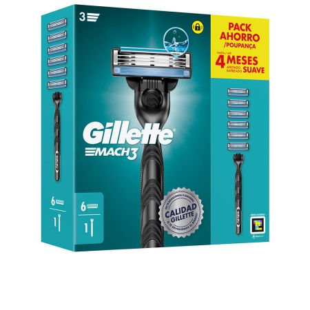 Gillette Mach 3 Máquina 6 Recambios